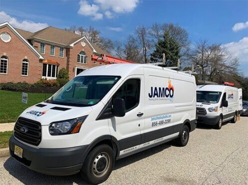 JAMCO HVAC Technicians Performing AC Installation in Deptford Towship, NJ